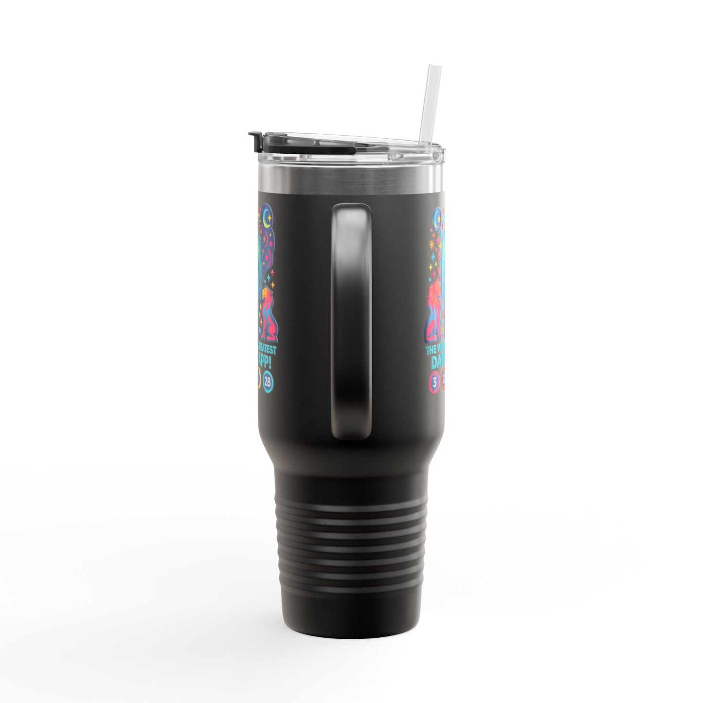 Funny Insulated Travel Mug - "The World's Greatest Dating App!" 40oz - Perfect Gift for Coffee Lovers