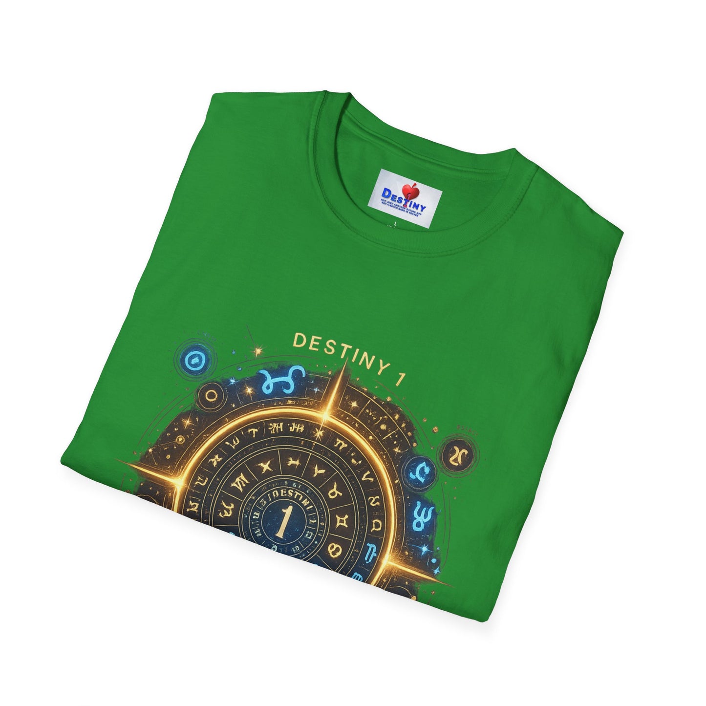 Destiny Zodiac Unisex Softstyle T-Shirt - Astrology Inspired Graphic Tee