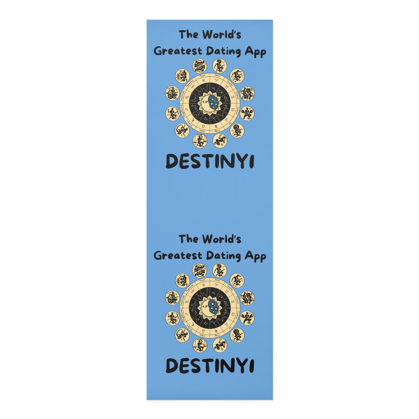 Destiny Zodiac Foam Yoga Mat - The World's Greatest Dating App
