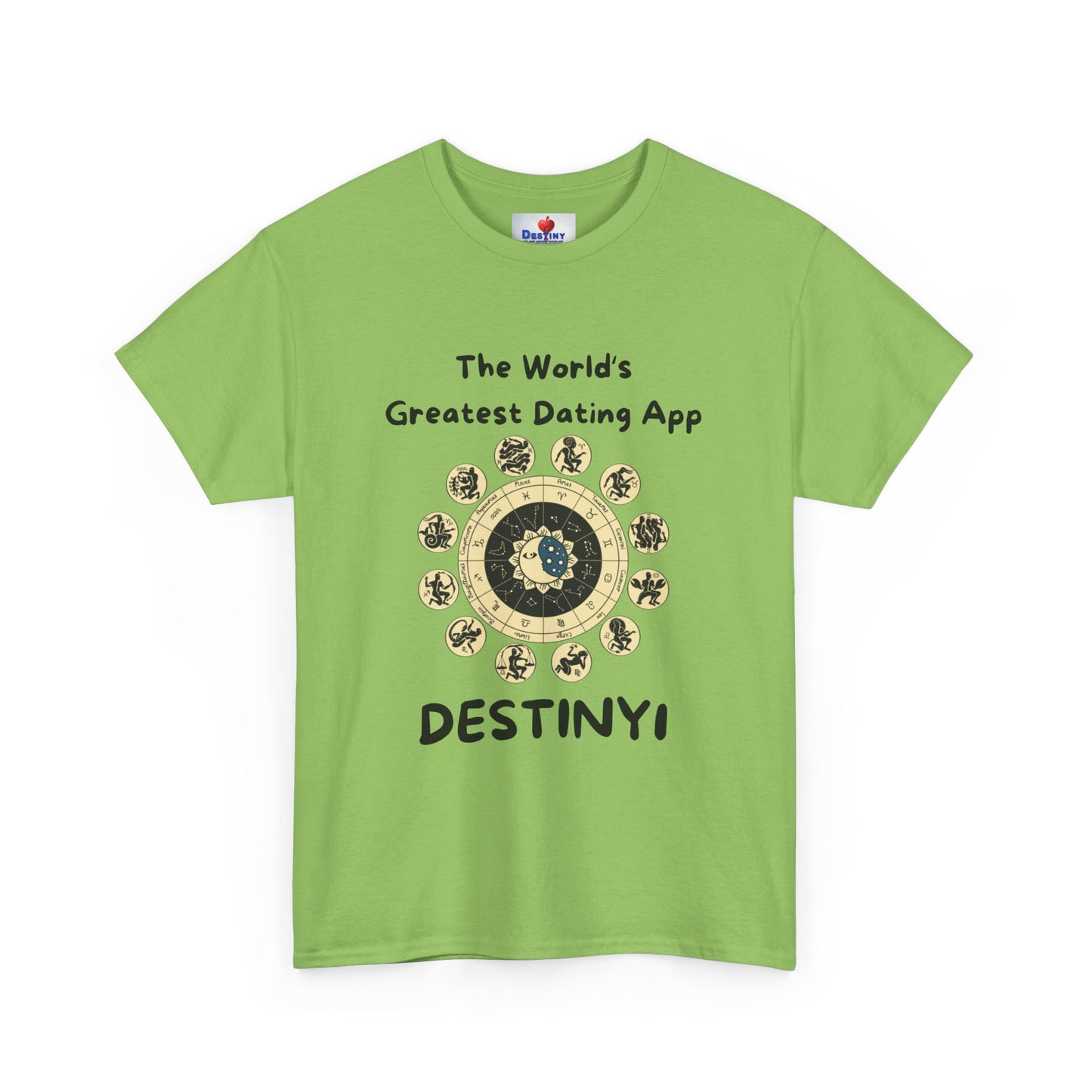 Destiny Unisex Heavy Cotton Tee - The World's Greatest Dating App Tee