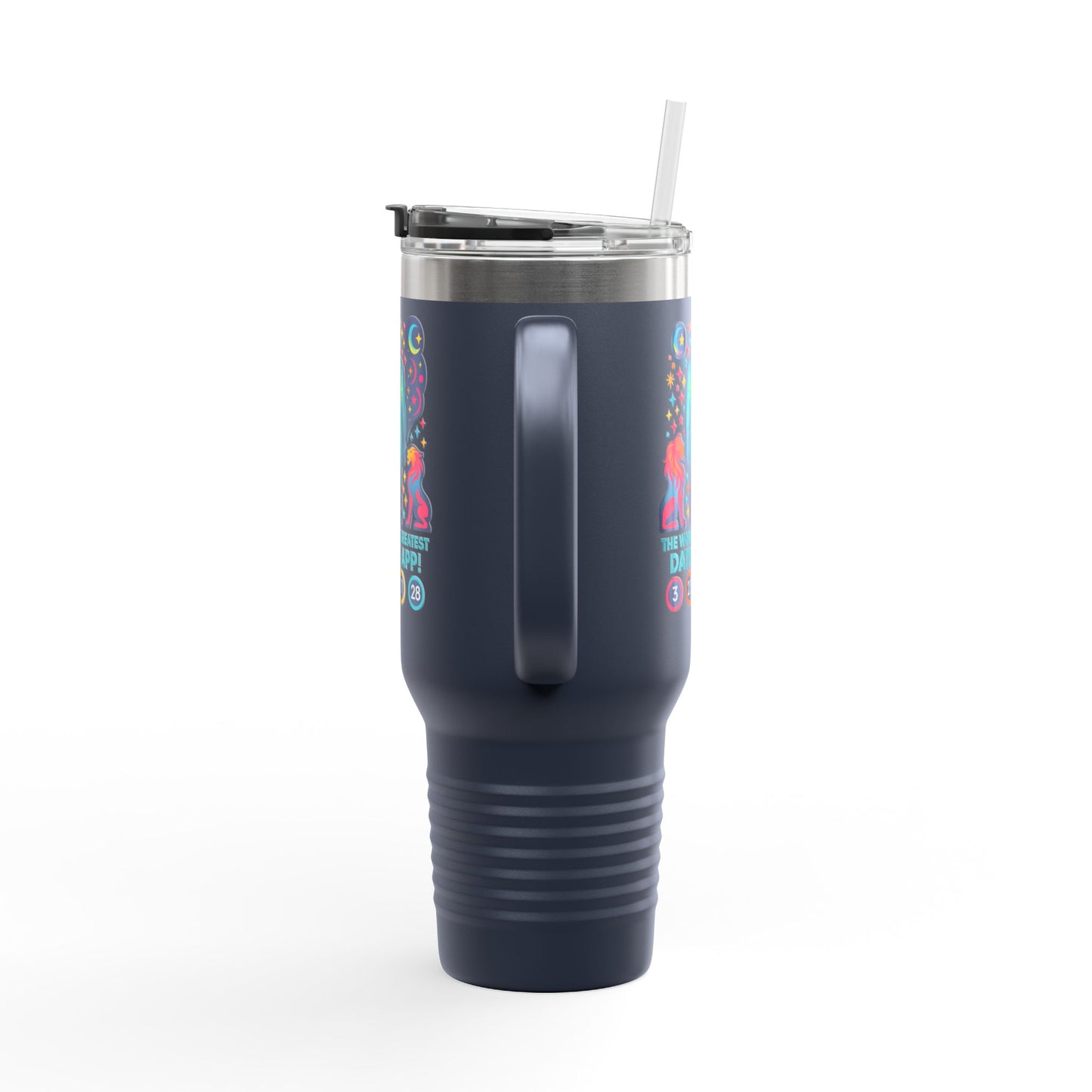 Funny Insulated Travel Mug - "The World's Greatest Dating App!" 40oz - Perfect Gift for Coffee Lovers