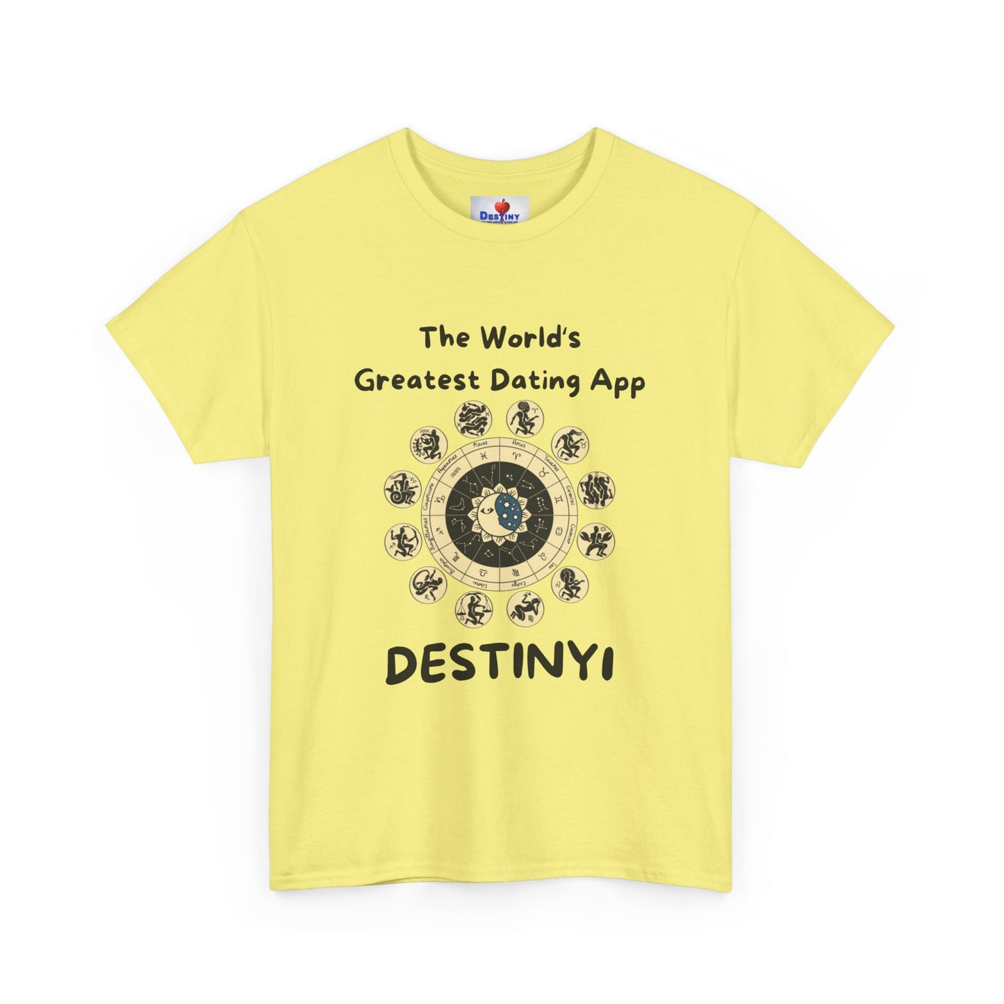 Destiny Unisex Heavy Cotton Tee - The World's Greatest Dating App Tee